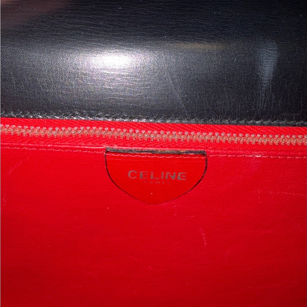 Vintage Celine Box Leather Bag - Picture 7 of 11